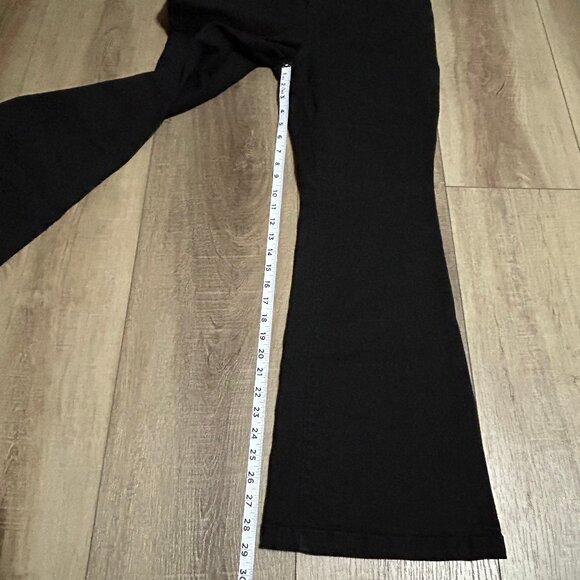 TORRID Bombshell Flare Leg Premium Stretch Black Jeans Size 14S - Picture 7 of 13